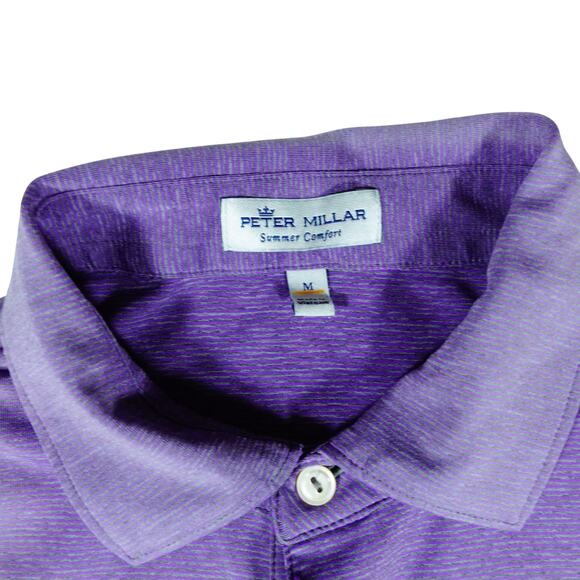 Peter Millar Summer Comfort Trump National Jupiter Polo Mens Size Medium - Picture 2 of 6